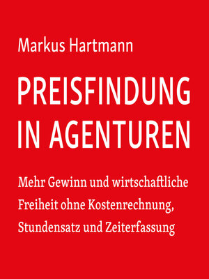 cover image of Preisfindung in Agenturen